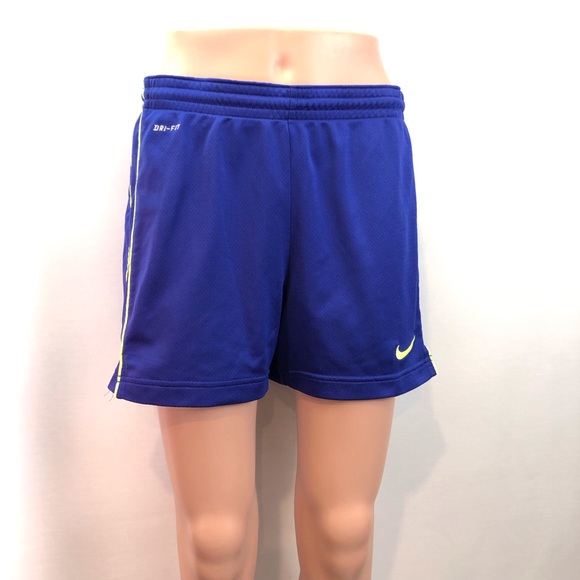 Nike Dri Fit Athletic Shorts Bright Blue - Picture 5 of 16